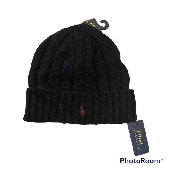 Polo Ralph Lauren Other - Polo Ralph Lauren black beanie O/S NWT